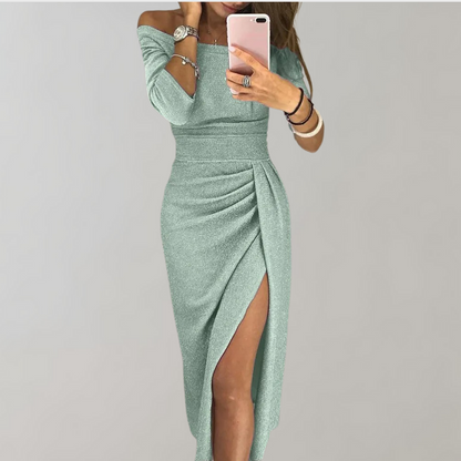 Luxe Damesjurk – Elegante Feestjurk voor Bruiloft en Avondkleding