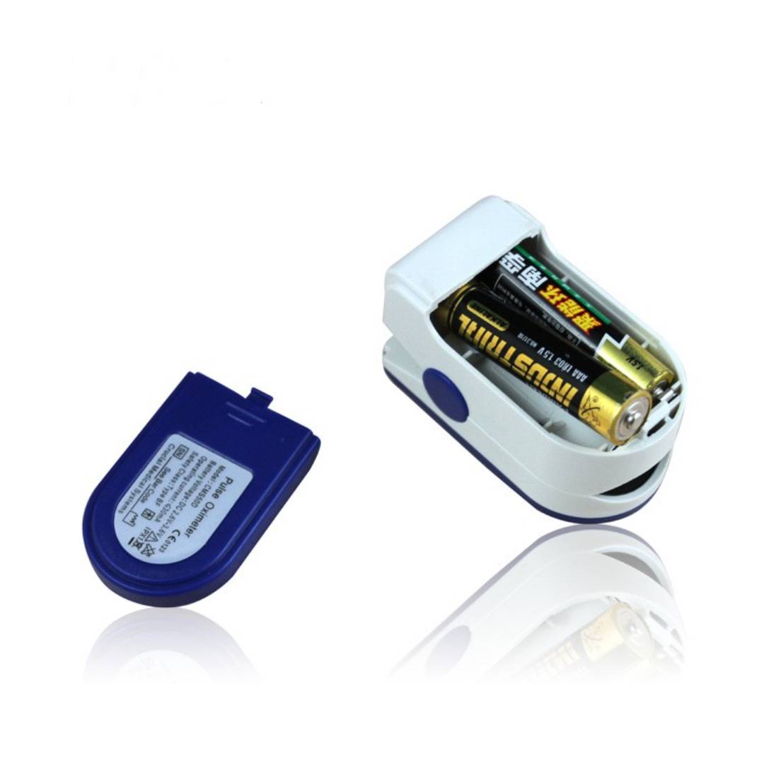 Vingerpulsoximeter met OLED-display voor bloedzuurstof en hartslag