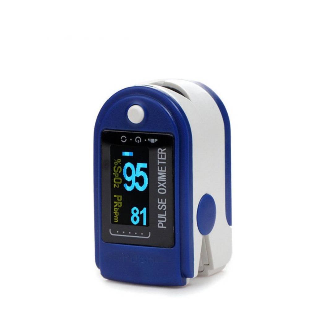 Vingerpulsoximeter met OLED-display voor bloedzuurstof en hartslag