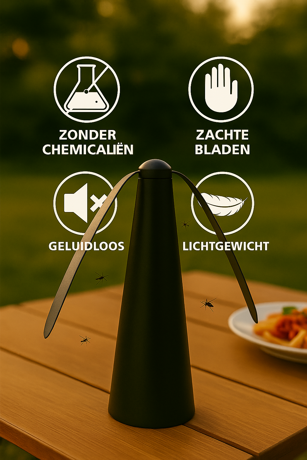 Vliegenbeschermer ByeFly Geniet Zonder Gezoem