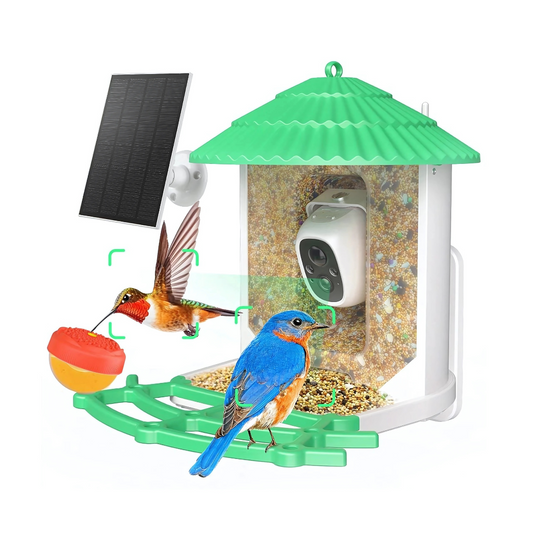 Vogelfeeder met Camera en Zonne-energie