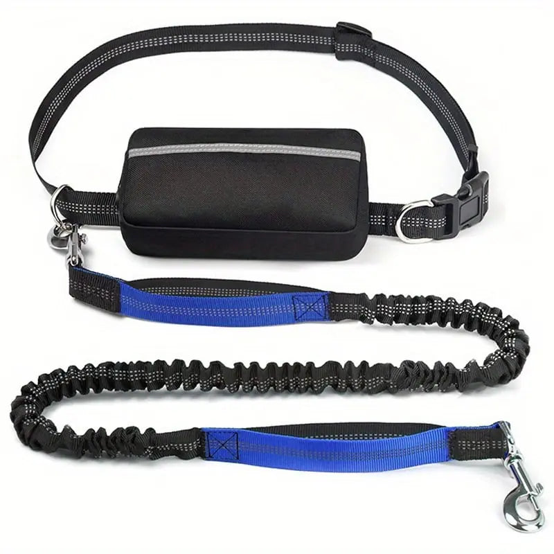 Vrijhands wandelset met lijn en tas