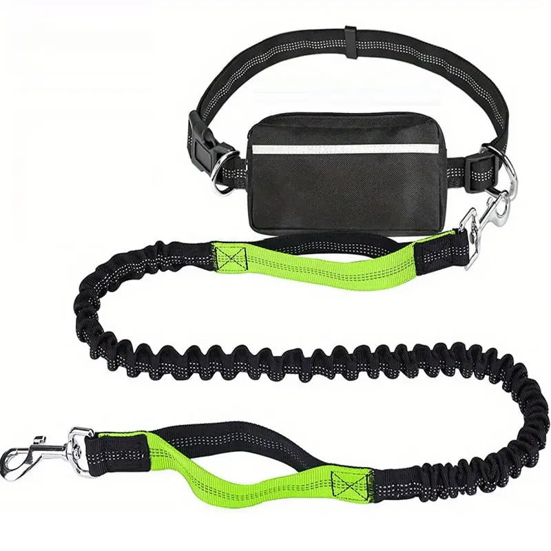 Vrijhands wandelset met lijn en tas