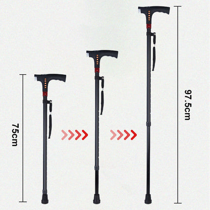 Wandelstok voor ouderen met LED-licht