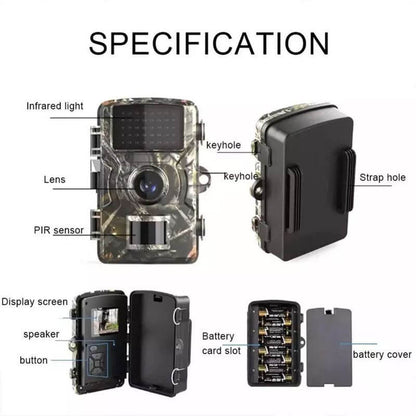 Wildlife Camera Trail Cam Nachtzicht Buiten Camera Jagen Beveiliging
