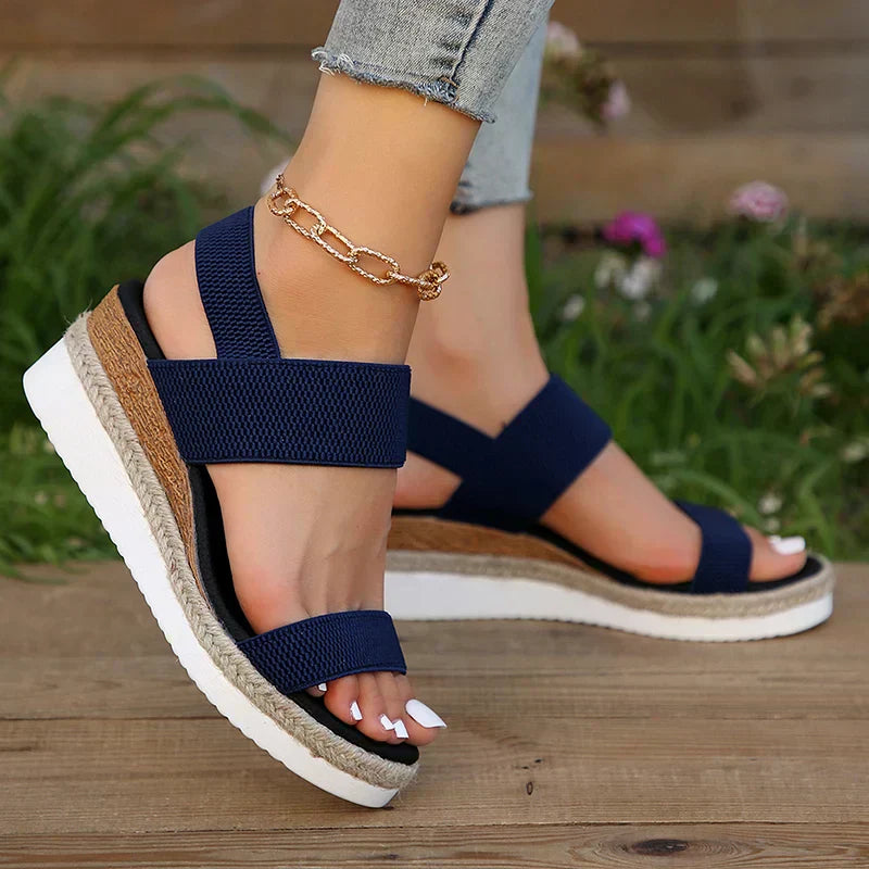 Comfortabele Orthopedische Sandalen voor Vrouwen – Sleehak Sandalen met Steun