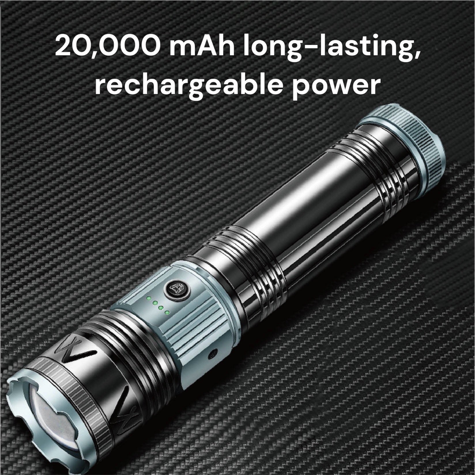 Zaklamp LED Multi-Mode Tactisch voor Buiten
