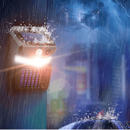 Zonne-LED Lamp Muggenspray Buiten