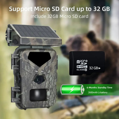 Zonne-energie Trailcamera Compact