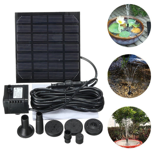 Zonne-energie Waterpomp met Fonteinsproeiers