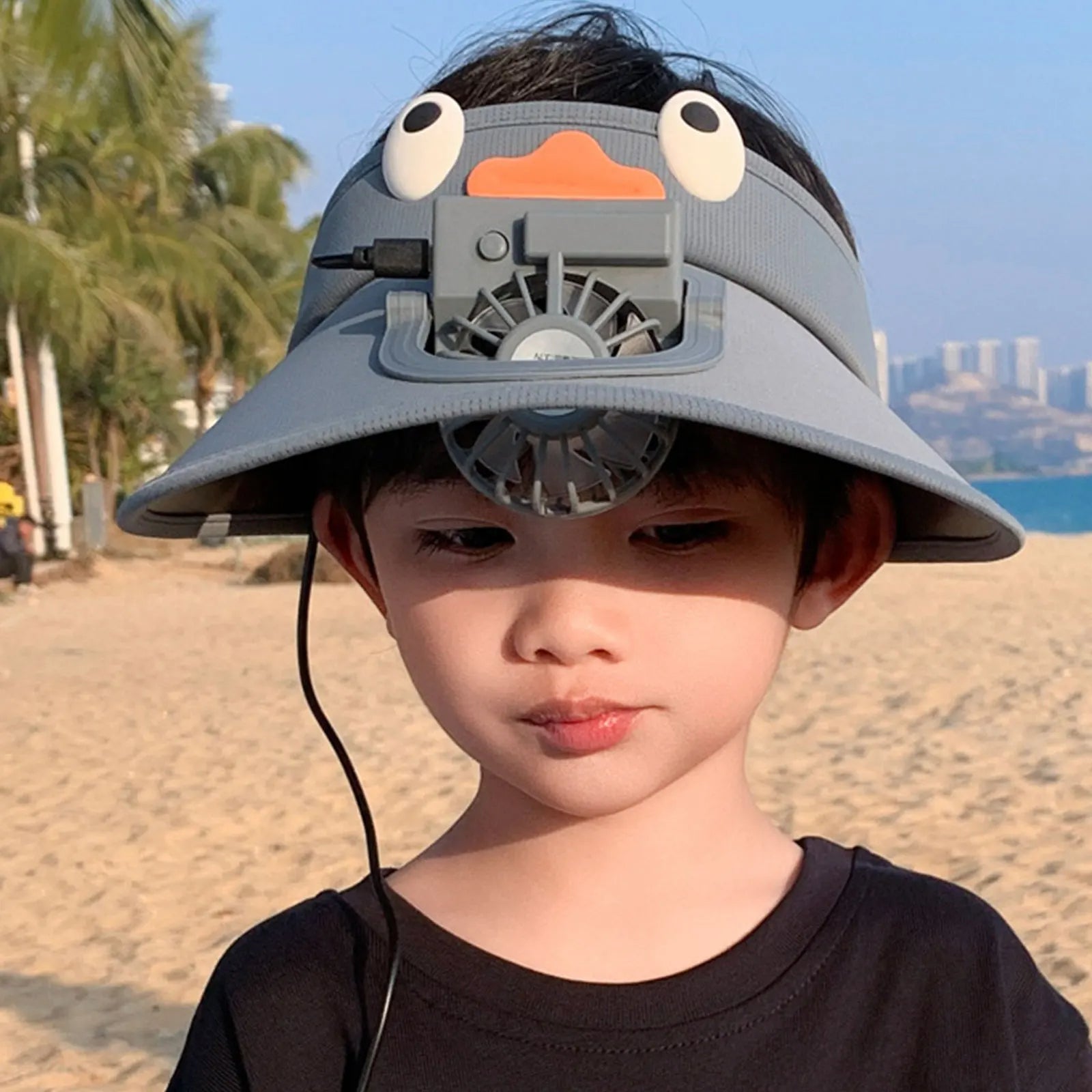 Zonnepet Kinderen met Ventilator