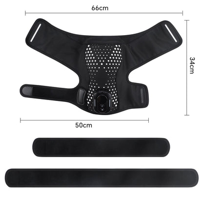 Vibratie Schouderwrap Pad Met Afstandsbediening Verwarmd
