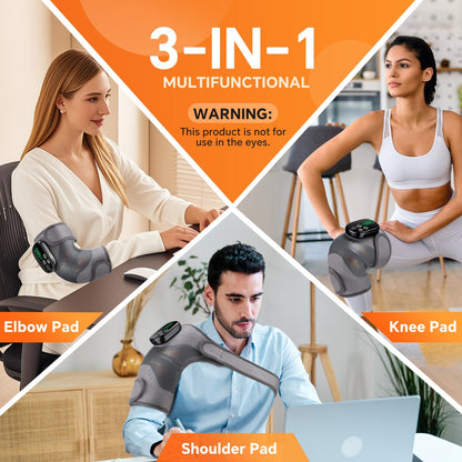 Lichttherapie LED Knieband met Vibratie