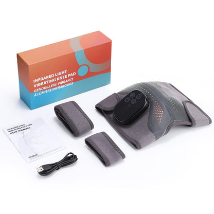 Lichttherapie LED Knieband met Vibratie