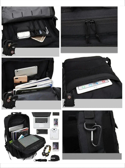 Waterdichte 50L Rugzak voor Wandelaars