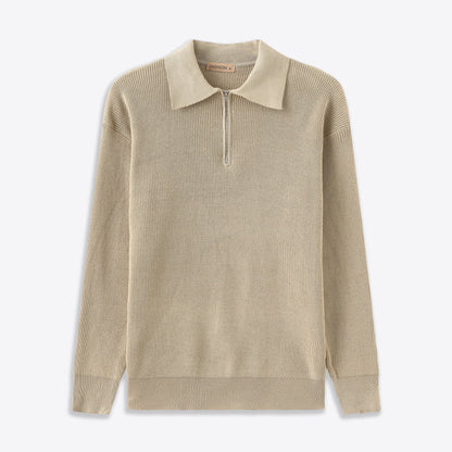 Heren Pullover met Rits – Comfortabele en Stijlvolle Trui voor Koude Dagen