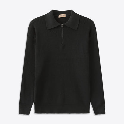 Heren Pullover met Rits – Comfortabele en Stijlvolle Trui voor Koude Dagen