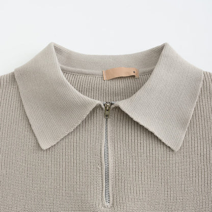 Heren Pullover met Rits – Comfortabele en Stijlvolle Trui voor Koude Dagen