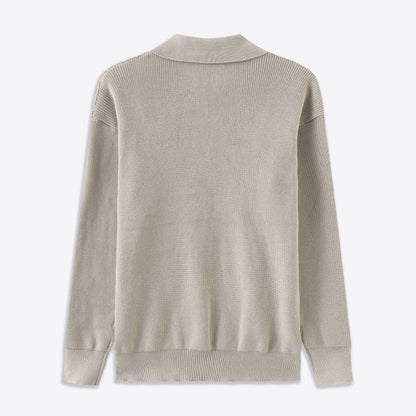 Heren Pullover met Rits – Comfortabele en Stijlvolle Trui voor Koude Dagen