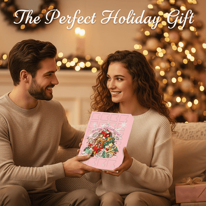 Kerst adventskalender meisjes 24 verrassingen ornamenten