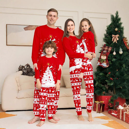 Familie Pyjama Set Loungewear Tops Broek