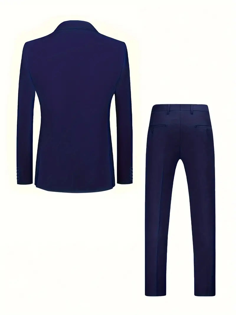 Formele set heren – Blazer en broek voor zakelijke en feestelijke gelegenheden