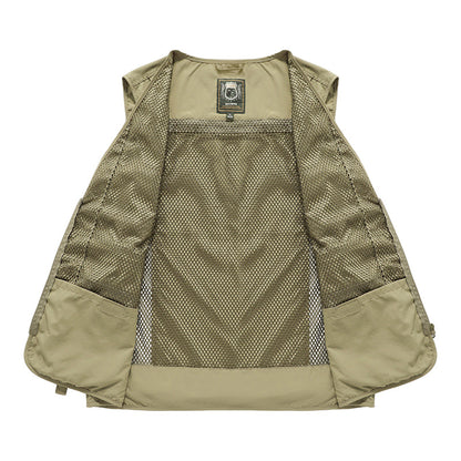 Zomervest met Meerdere Zakjes – Lichtgewicht Casual Vest voor Dames