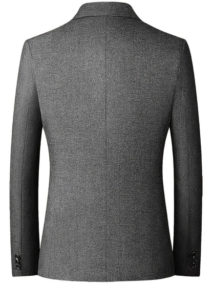 Heren Blazer Semi-Formeel – Stijlvolle Jas voor Feestelijke Gelegenheden