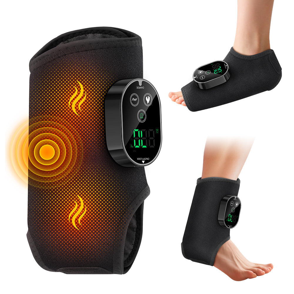 Draadloze Massage Pad 4 in 1 voor Elleboog Knie Voet Enkel