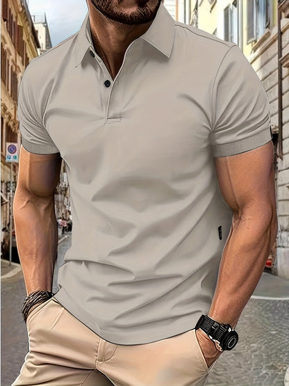 Korte Mouwen Polo Hemd Heren – Stijlvolle Polo voor Casual en Sportief Gebruik