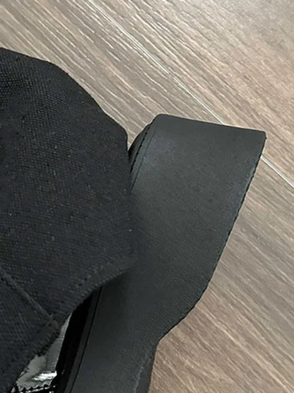 Dames Sandalen Stiefels - Elegante leren sandalen met hak voor zomer