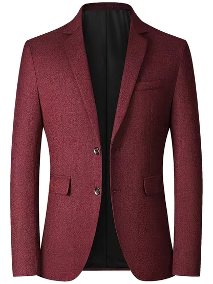 Heren Blazer Semi-Formeel – Stijlvolle Jas voor Feestelijke Gelegenheden