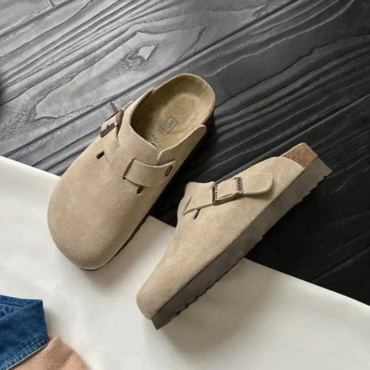 Sandalen unisex leren – Elegante comfortabele sandalen voor dagelijks gebruik