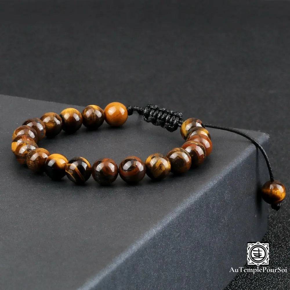 Tijgeroog Beschermarmband – Natuurlijke stenen armband voor bescherming en balans