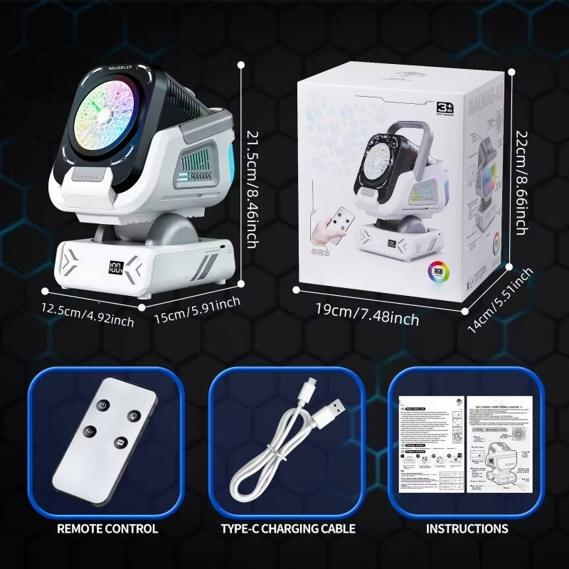 Seifenblasenmaschine für Partys