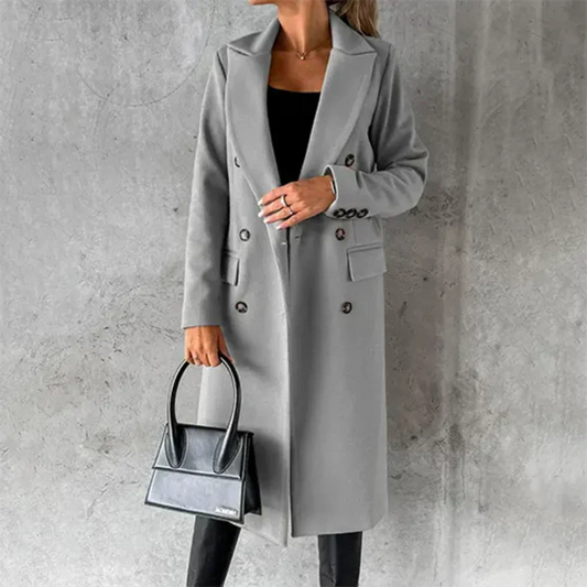 Trenchcoat dames – Stijlvolle lange jas van hoogwaardig materiaal voor elke gelegenheid