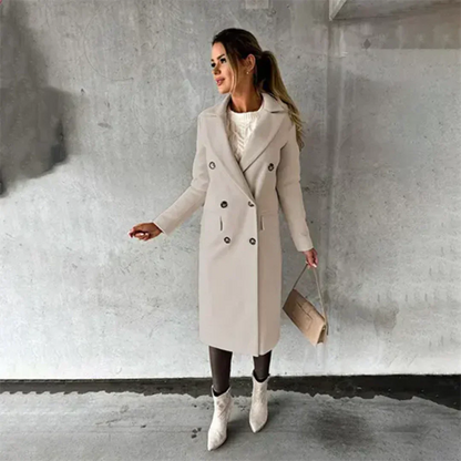 Trenchcoat dames – Stijlvolle lange jas van hoogwaardig materiaal voor elke gelegenheid