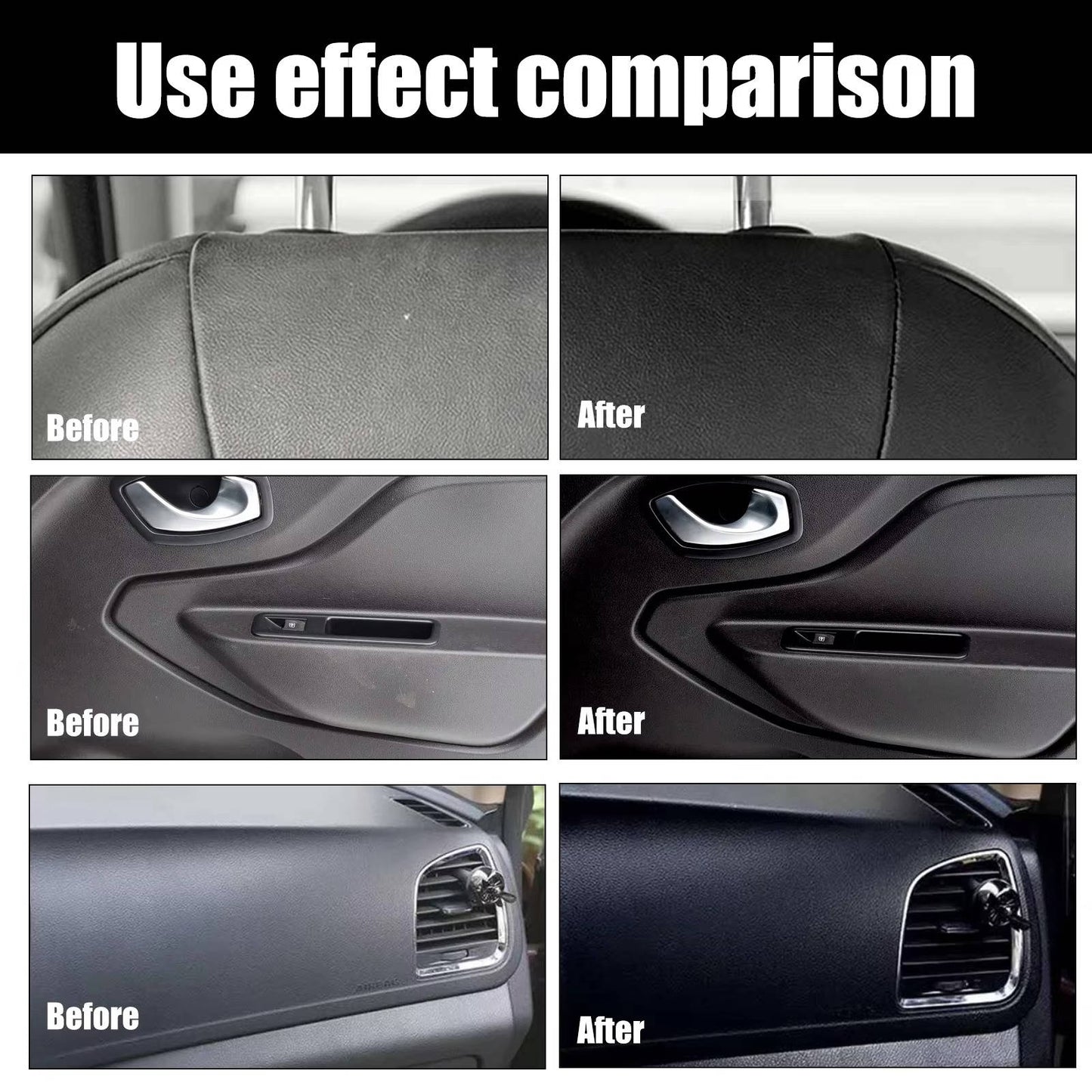 Auto Interieur Reinigingsset 3-delig