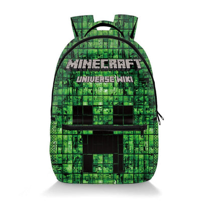 Minecraft Rugzak Kinderen Schooltas Pixelontwerp