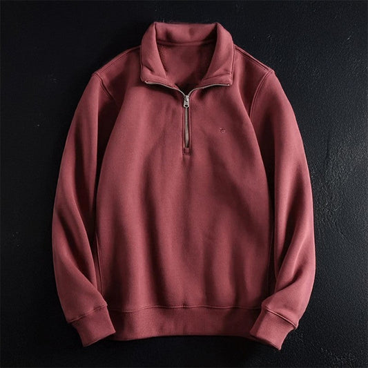 Half-Zip Pullover Heren – Comfortabele en Stijlvolle Fleece Trui voor Koud Weer