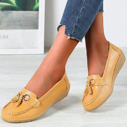 Dames Loafers - Elegante leren instappers voor casual en formele gelegenheden