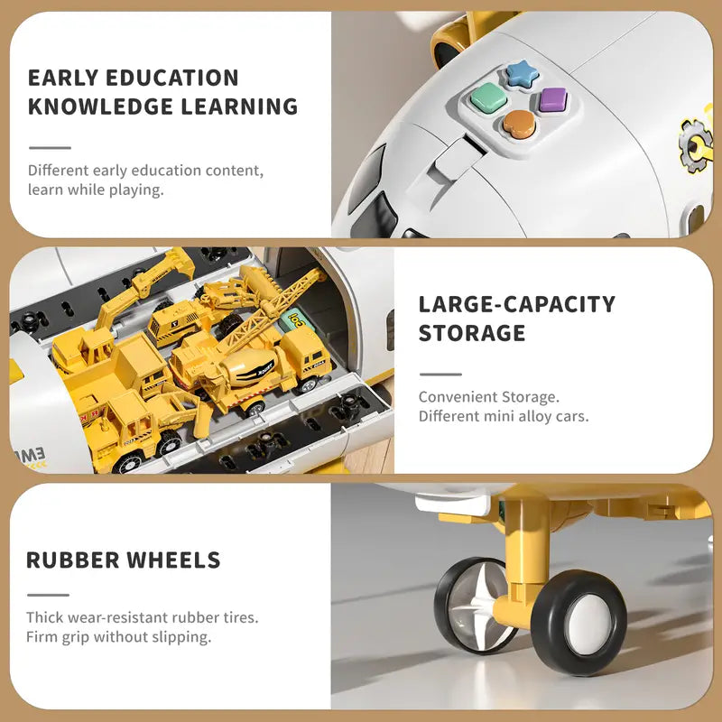 Interactief Vliegtuig Speelgoed voor Kinderen