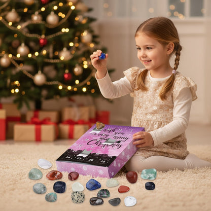 Kristallen Adventskalender 2025 Kerstcadeau 24 Dagen