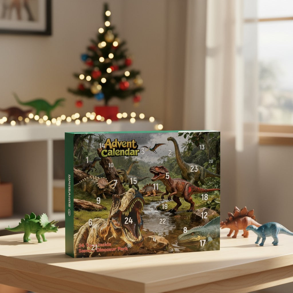 Dino Advent Kalender Figuren 24-Dagen