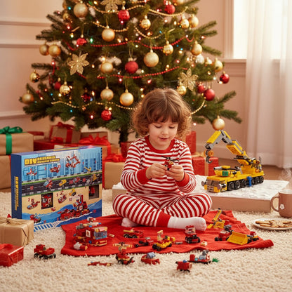 Kerst Advent Kalender Bouwblokset Kinderen 24 Deeltjes