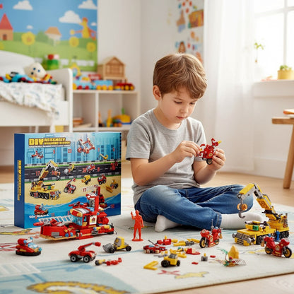 Kerst Advent Kalender Bouwblokset Kinderen 24 Deeltjes