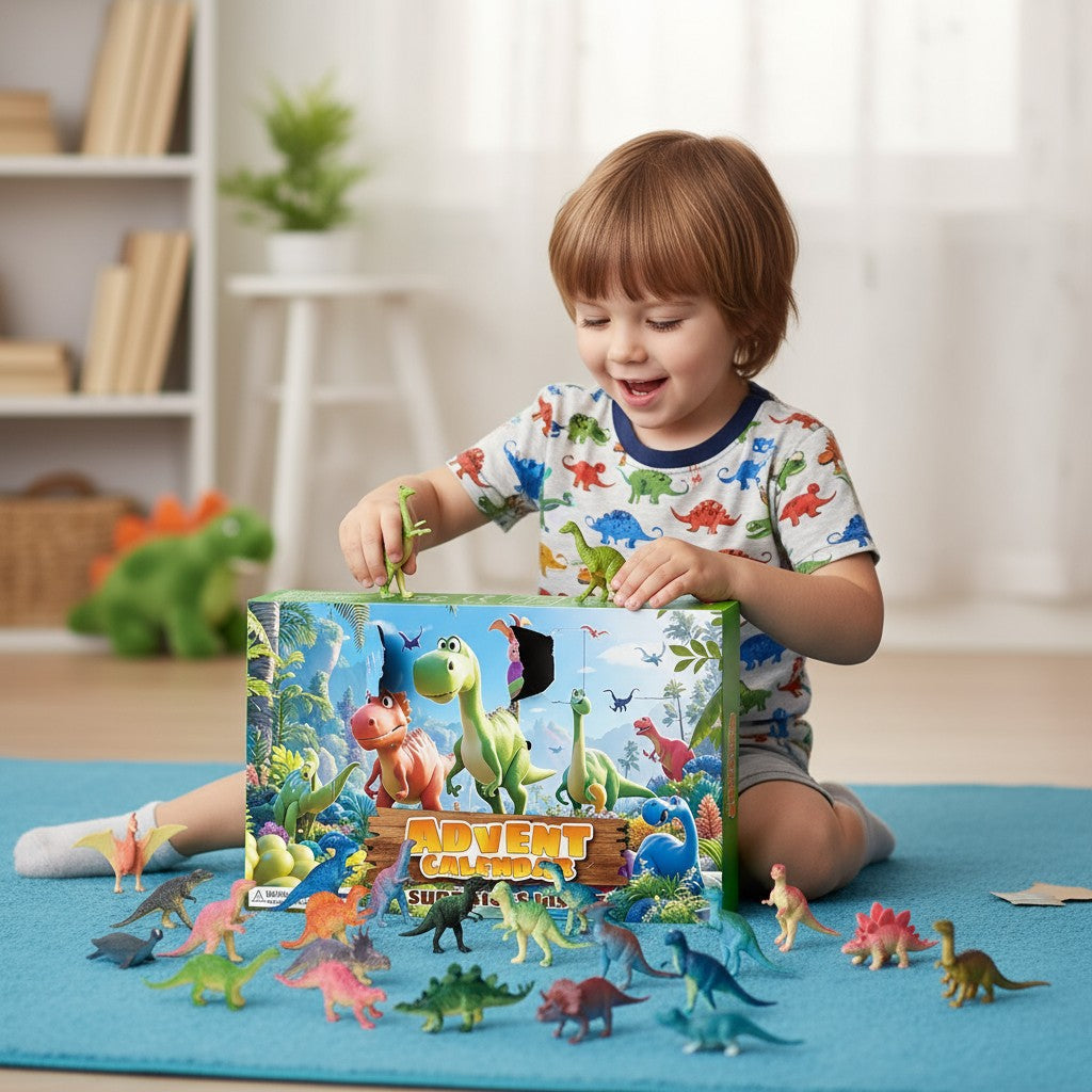 Dino Adventskalender Kerst Countdown Set 24 Stukken