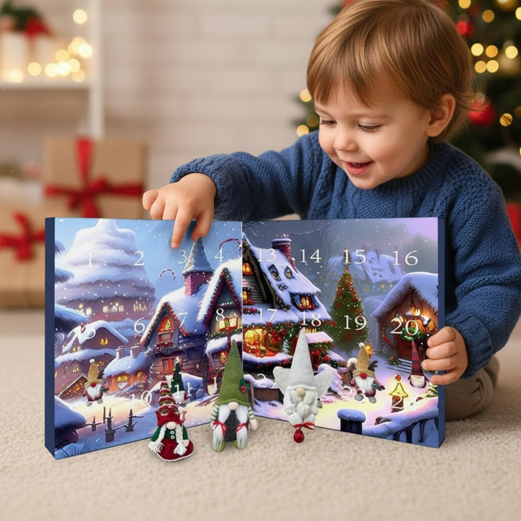 Gnome Figuren Kerstdecoratie Adventskalender