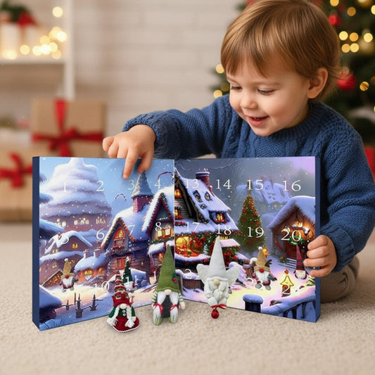 Gnome Figuren Kerstdecoratie Adventskalender