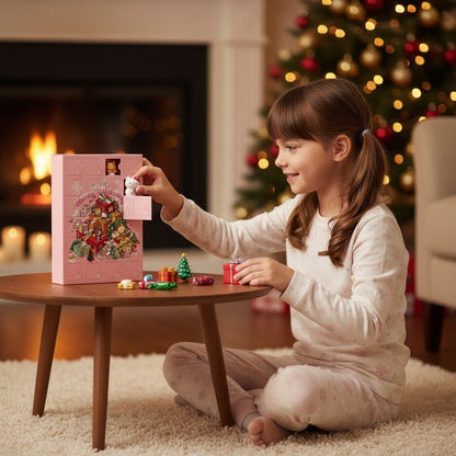Kerst adventskalender meisjes 24 verrassingen ornamenten